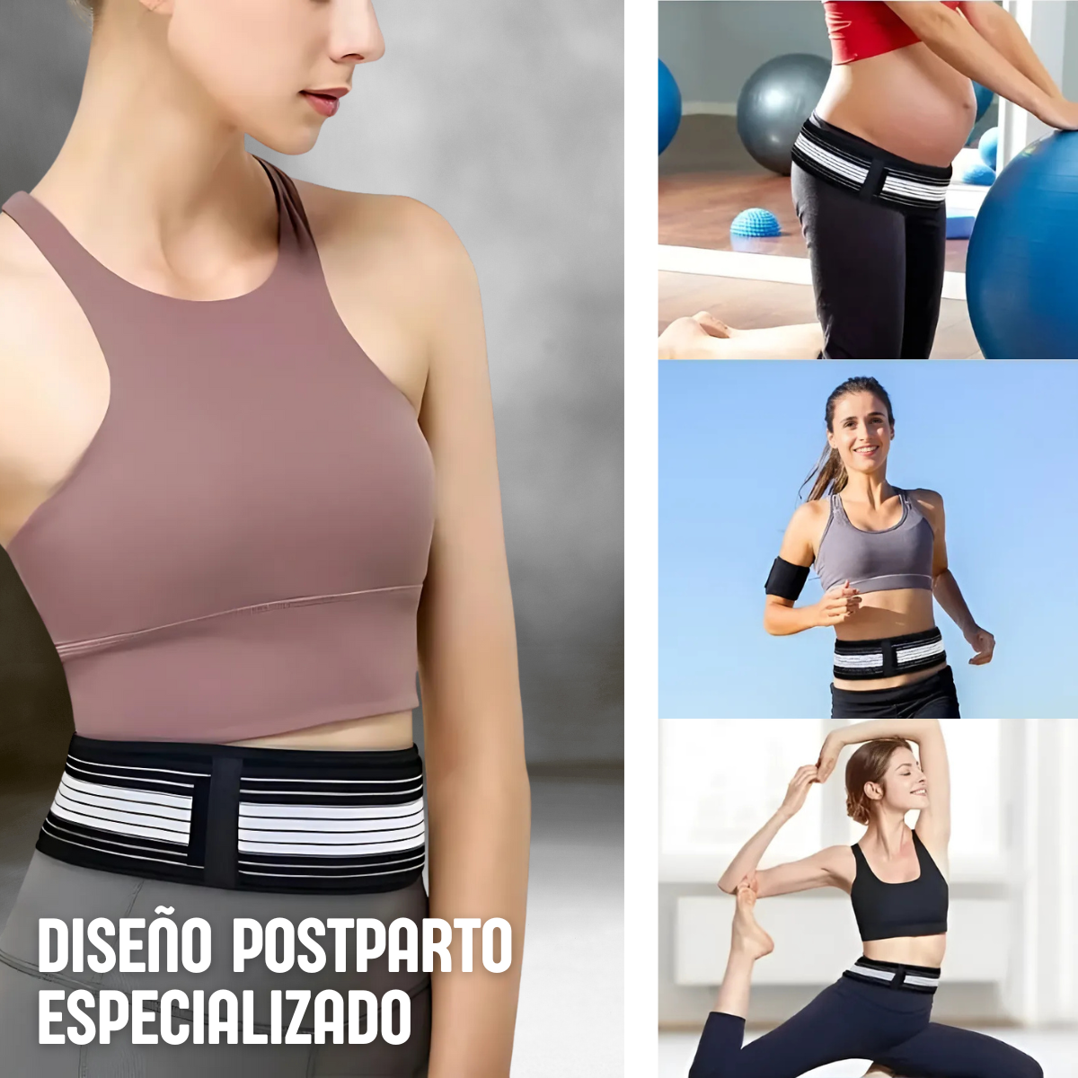 MATERNIDAD SIN DOLOR - CINTURÓN PÉLVICO POSTPARTO